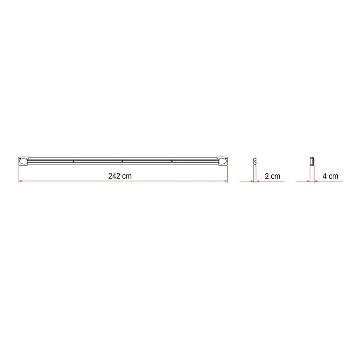 Fiamma Fixing Bar Carry-Bike (98656A474) Fiamma - Dynamic Drive