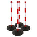 Laser Safety Barrier 4 Posts & Chain 8055 Laser - Dynamic Drive