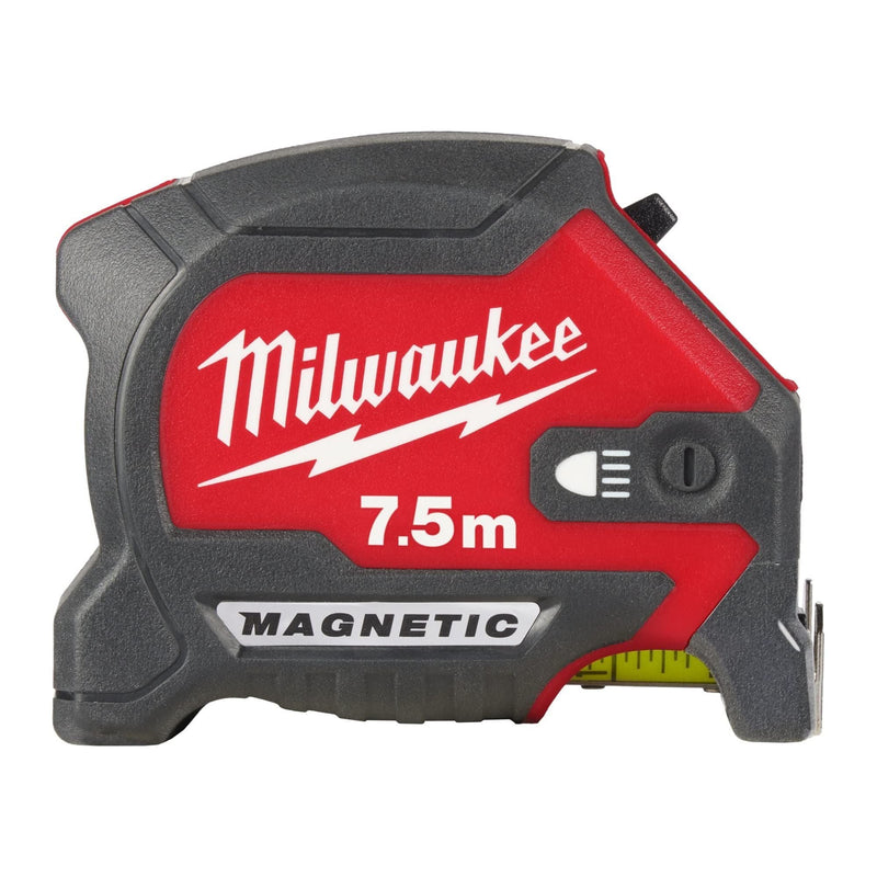 Milwaukee LED Magnetic Tape Measure 7.5 mtr Milwaukee - Dynamic Drive