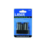 Laser Screw Extractor Bit Set 6pc 7292 Laser - Dynamic Drive