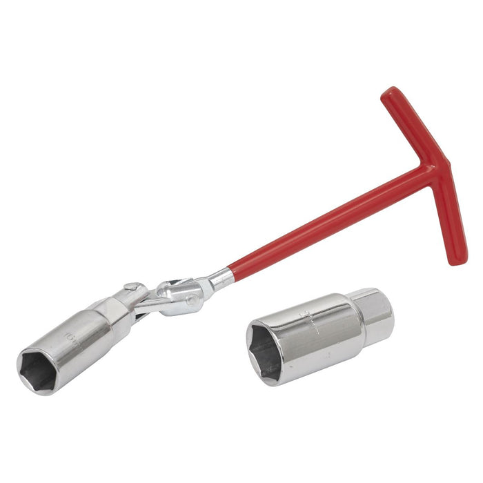 Sealey Spark Plug T-Bar Wrench 16/21mm SMC57 Sealey - Dynamic Drive