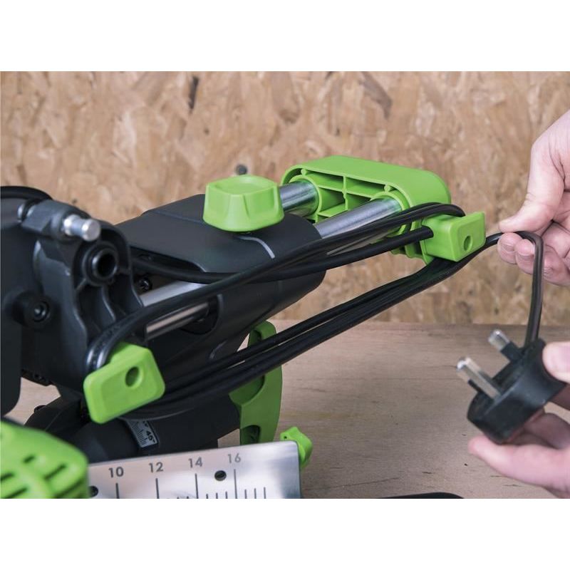Evolution F210SMS TCT Multi-Material Sliding Mitre Saw 210mm 1200W 240V Evolution - Dynamic Drive