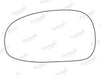 Summit Stick-On Standard Mirror Glass fits Seat Leon LHS Summit - Dynamic Drive