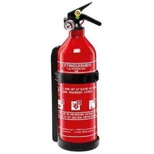 Abc Powder Extinguisher + Gauge 1Kg Aluminium FEE020 Abc - Dynamic Drive