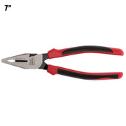 Teng Tools Heavy Duty Combination Plier TPR Grip 190mm Teng Tools - Dynamic Drive