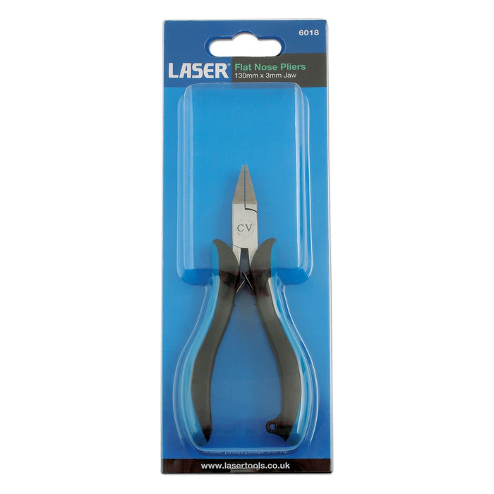 Laser Flat Nose Pliers 130mm 6018 Laser - Dynamic Drive