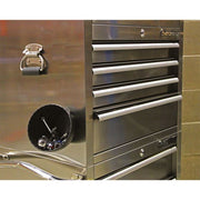 Sealey Magnetic Parts Tray Bowl Dish 150mm Non Marking Small Parts Storage Black Sealey  - Dynamic Drive