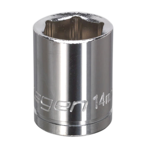Seigen by Sealey WallDrive Socket 14mm 3/8"Sq Drive S0581 Seigen by Sealey  - Dynamic Drive