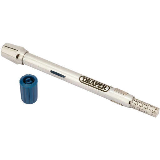 Draper Tyre Pressure Gauge with End Mount 51536 Draper - Dynamic Drive