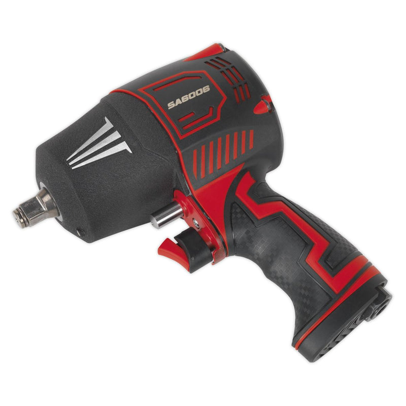 Sealey Composite Air Impact Wrench 1/2"Sq Drive Twin Hammer SA6006 Sealey - Dynamic Drive