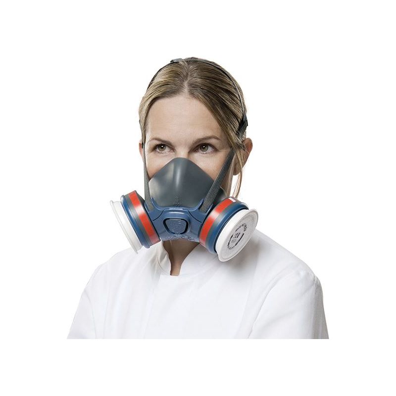 Moldex Series 7000 Half Mask TPE (Medium) No Filters Moldex - Dynamic Drive