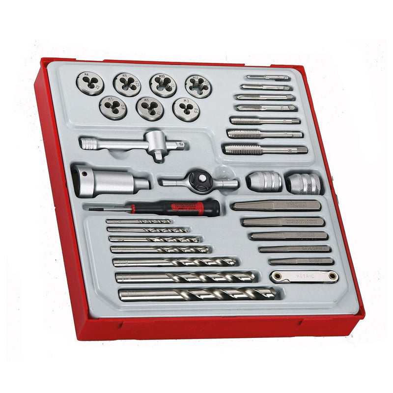Teng Tools Tap and Die Set TT2 34 Pieces Teng Tools - Dynamic Drive