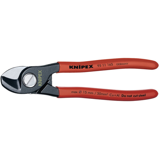 Draper Knipex 95 11 165 SBE Copper or Aluminium Only Cable Shear, 165mm 19590 Draper - Dynamic Drive
