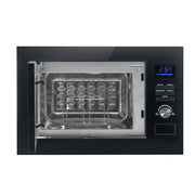 Baridi Integrated Microwave Oven with Grill 25L Capacity 900W - Black Baridi - Dynamic Drive