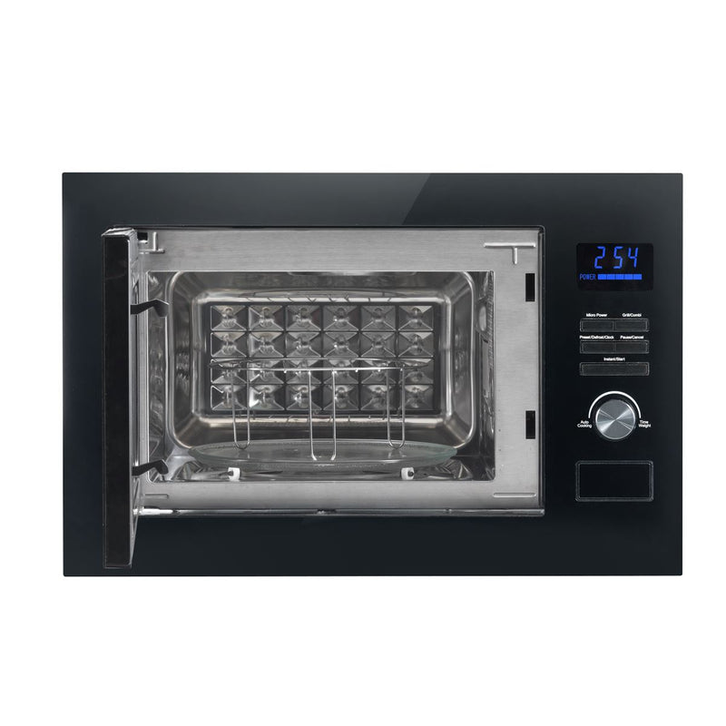 Baridi Integrated Microwave Oven with Grill 25L Capacity 900W - Black Baridi - Dynamic Drive