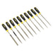 Sealey Diamond Needle File Set 10pc 100mm S0896 Siegen by Sealey - Dynamic Drive
