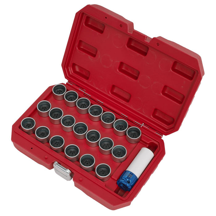 Sealey 21pc Locking Wheel Nut Key Set BMW SX217 Sealey - Dynamic Drive