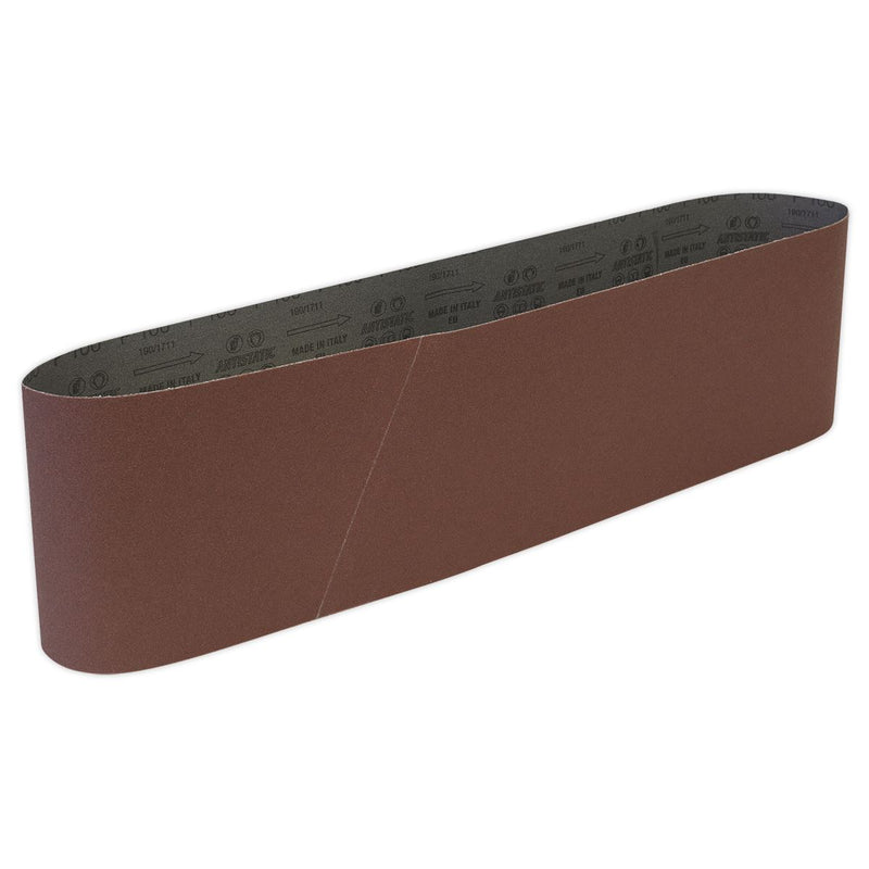 Sealey Sanding Belt 150 x 1220mm 100Grit SB0018 Sealey - Dynamic Drive