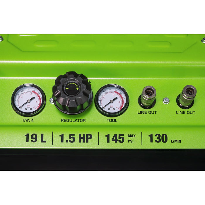 Sealey 19L Oil Free Direct Drive Air Compressor 1.5hp SAC1900 Sealey - Dynamic Drive