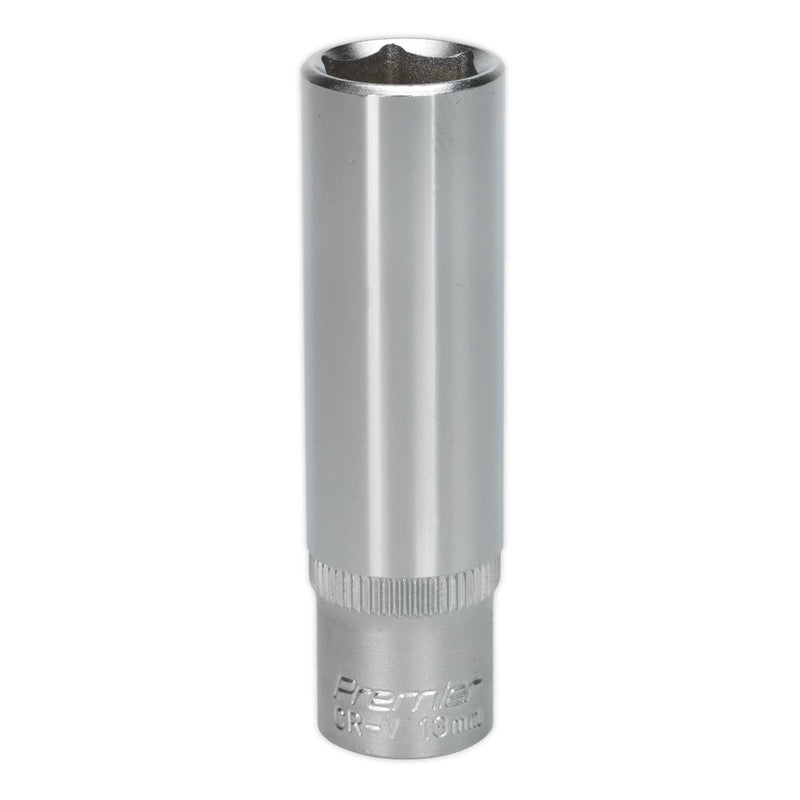 Sealey WallDrive Socket 13mm Deep 3/8"Sq Drive S3813D Sealey - Dynamic Drive