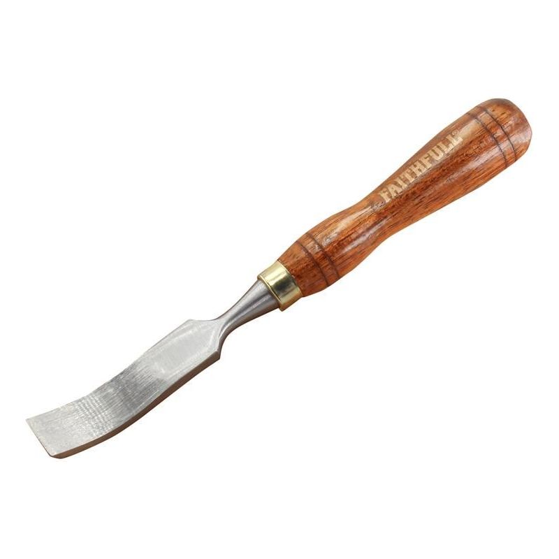 Faithfull FSC Spoon Chisel Carving Chisel 19mm (3/4in) Faithfull - Dynamic Drive