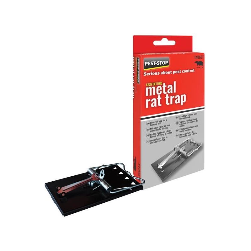 Pest-Stop (Pelsis Group) Easy Setting Metal Rat Trap Pest-Stop (Pelsis Group) - Dynamic Drive