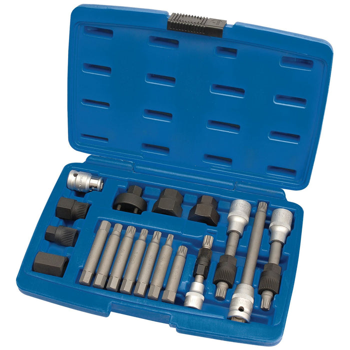 Draper Alternator Pulley Tool Kit (18 Piece) 31921 Draper - Dynamic Drive