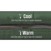Outwell Contour Lux XL Sleeping Bag 3 Season Green Outwell - Dynamic Drive