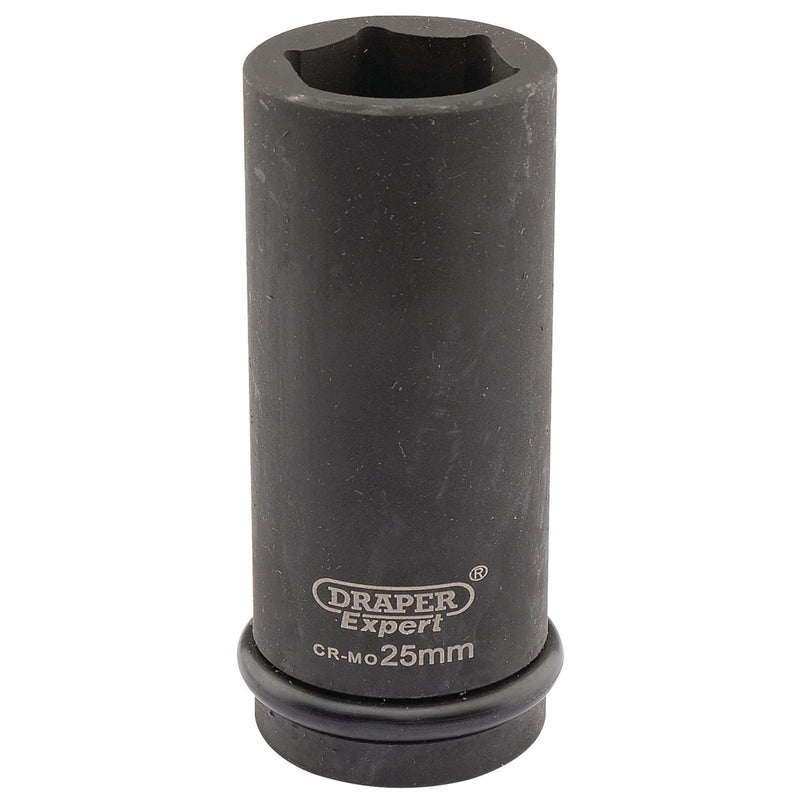 Draper Expert HI-TORQ 6 Point Deep Impact Socket, 3/4" Sq. Dr., 25mm Draper - Dynamic Drive