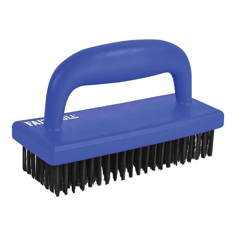Faithfull Hand Scrub Wire Brush Faithfull - Dynamic Drive