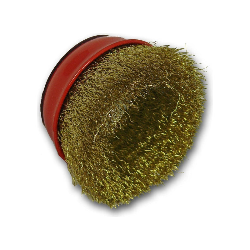 Abracs ABWB07514C Wire Brush Crimp Cup - 75mm Diameter x M14-0.3 Wire Gauge ABRACS - Dynamic Drive