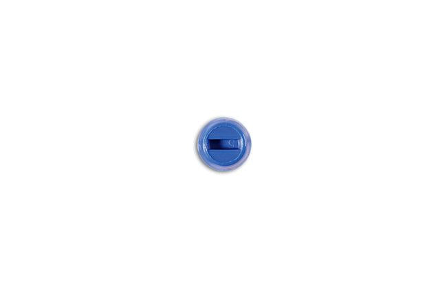 Connect Nylon 1" Bolt & Nut Number Plate Fixings, Blue 100pc Connect - Dynamic Drive