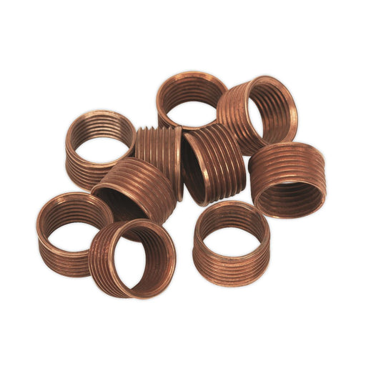 Sealey Thread Insert M14 x 1.25mm 9.4mm for VS301 Pack of 10 VS301.9 Sealey - Dynamic Drive