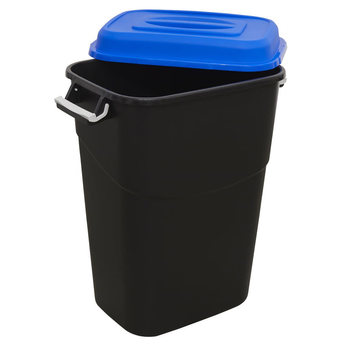 Sealey Refuse/Storage Bin 95L Blue BM95B Sealey - Dynamic Drive