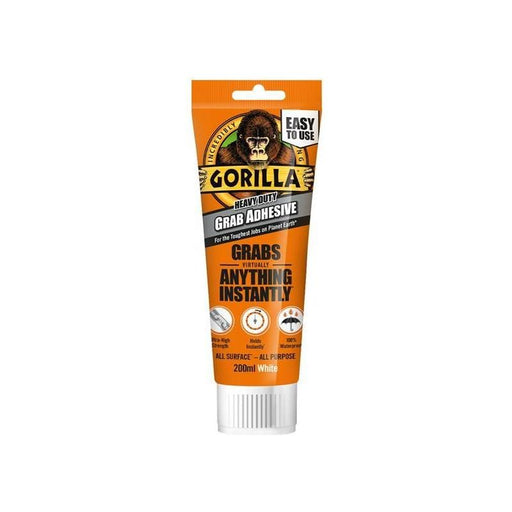 Gorilla Glue Gorilla® Heavy-Duty Grab Adhesive White 200ml Gorilla Glue - Dynamic Drive