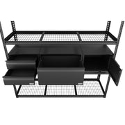Sealey Heavy-Duty Modular Racking Kit with 3 Storage Units APMRCOMBO1 Sealey - Dynamic Drive