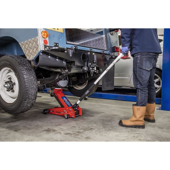 Sealey Trolley Jack 3tonne Standard Chassis 3000CXD Sealey  - Dynamic Drive