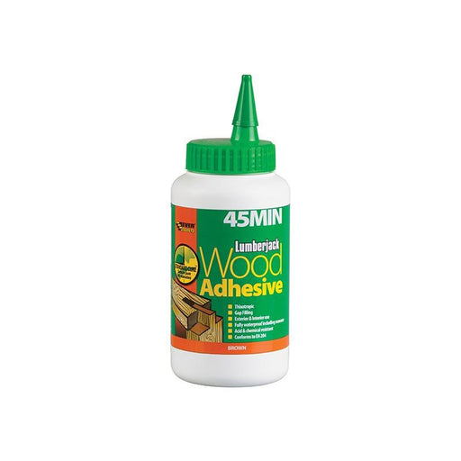 Everbuild Sika Lumberjack® 45 Min PU Wood Adhesive Liquid 750g Everbuild Sika - Dynamic Drive