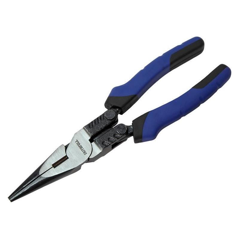 Faithfull High-Leverage Long Nose Pliers 230mm (9in) Faithfull - Dynamic Drive