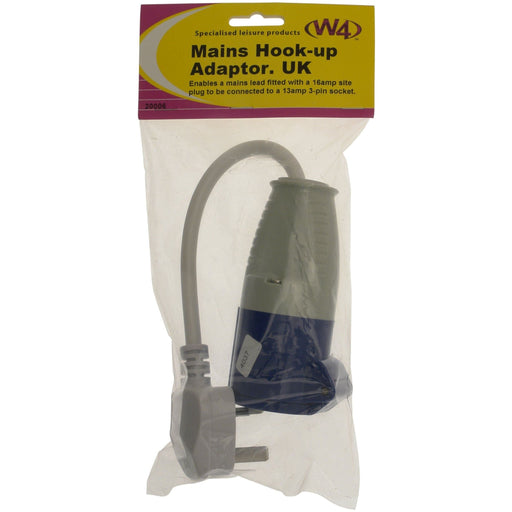 W4 Mains Hook-Up Adaptor Uk 20006 W4 - Dynamic Drive