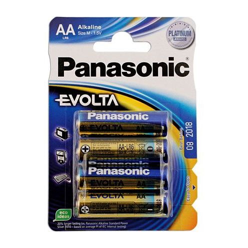Connect Pansonic Evolta AA Battery 4pc x 12 30646 Tool Connection - Dynamic Drive