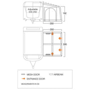 Vango Balletto Air 330 Elements ProShield Caravan Awning Vango - Dynamic Drive