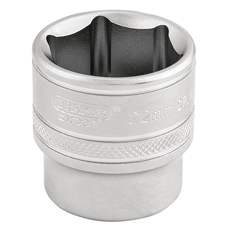 Draper 6 Point Metric Socket, 3/8" Sq. Dr., 22mm 16547 Draper - Dynamic Drive