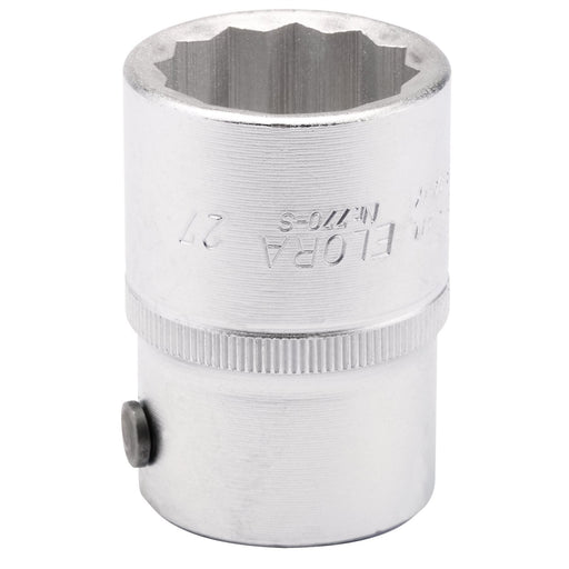 Draper Elora Bi-Hexagon Socket, 3/4" Sq. Dr., 27mm 00757 Draper - Dynamic Drive