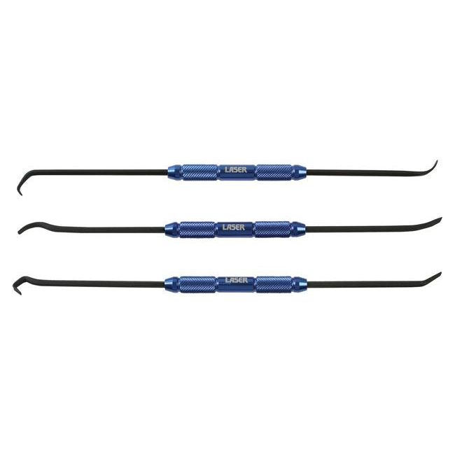 Laser Mini Pry Bar Set 3pc 7886 Laser - Dynamic Drive
