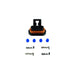 Tool Connection Harness Repair Weatherproof Connector 4 Pin Kit 18pc 37349 Tool Connection - Dynamic Drive
