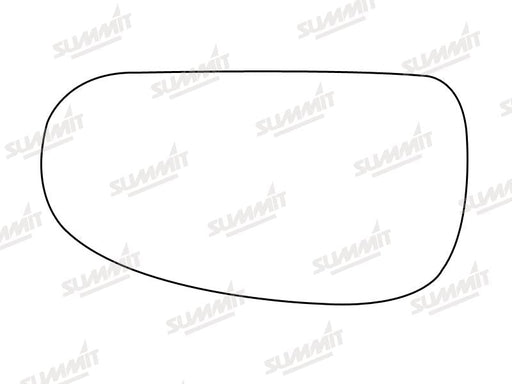 Summit Stick-On Aspheric Mirror Glass fits Audi TT RHS Summit - Dynamic Drive