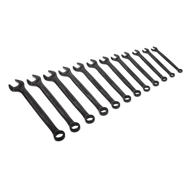 Sealey Combination Spanner Set 12pc Metric Black Series AK63263B Sealey - Dynamic Drive