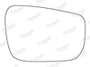 Summit Stick-On Standard Mirror Glass fits Nissan Navara 05 to 15 LHS Summit - Dynamic Drive