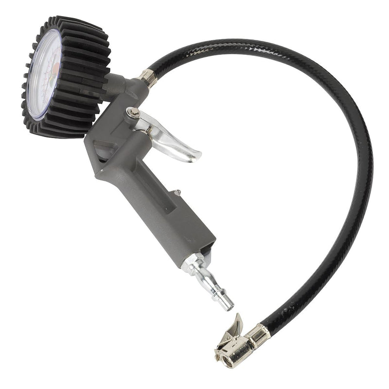 Sealey Tyre Inflator with Gauge SA302 Sealey - Dynamic Drive